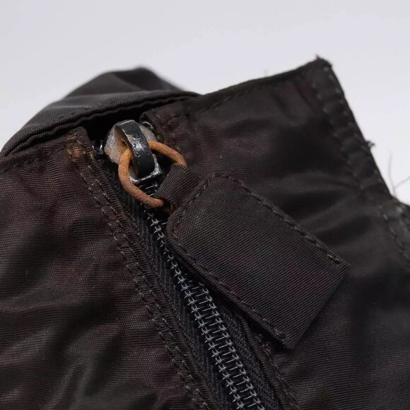 PRADA Hand Bag Nylon Black Auth - Picture 10 of 16